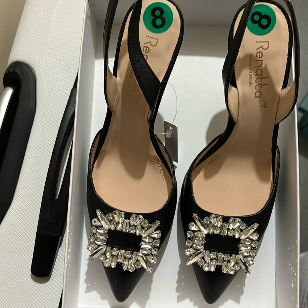 Renata high heel sling back